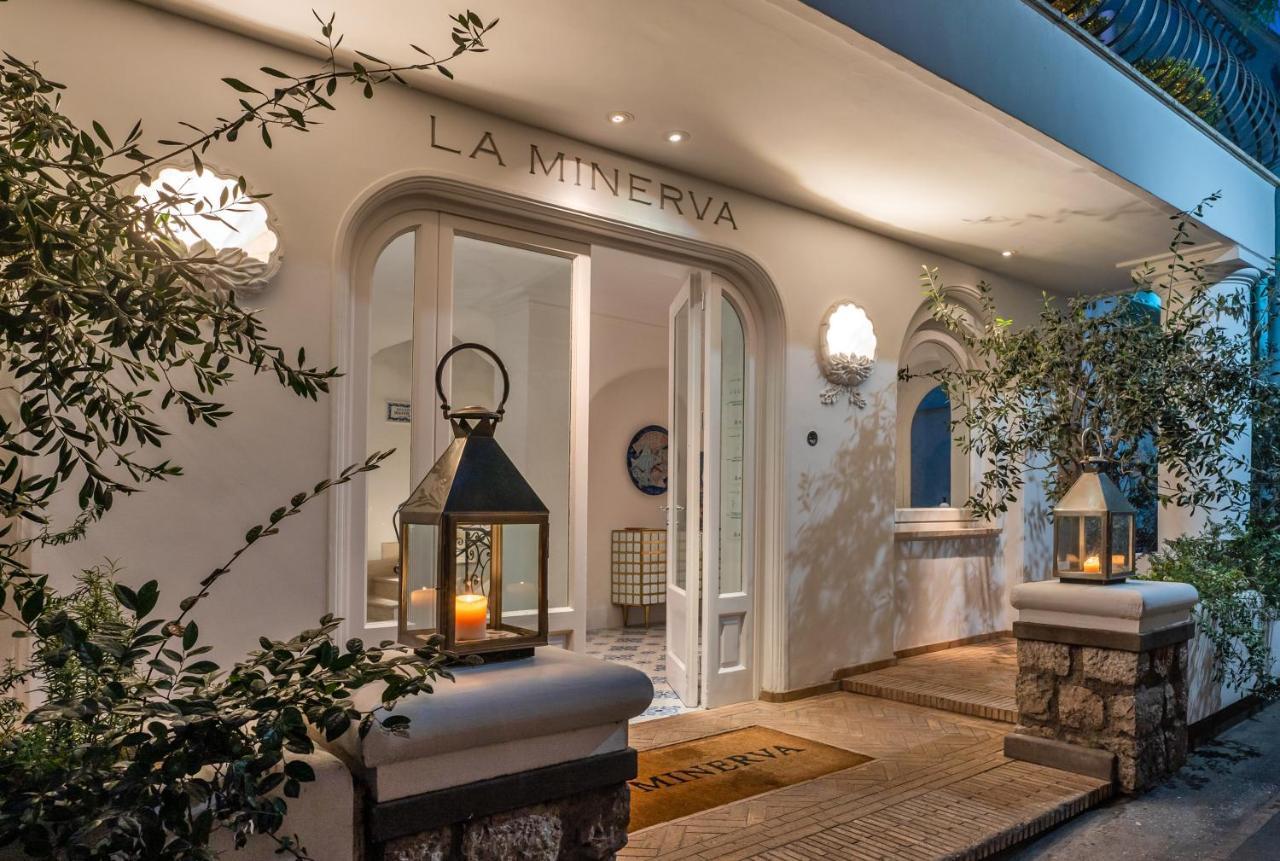 Hotel La Minerva Capri Exterior foto