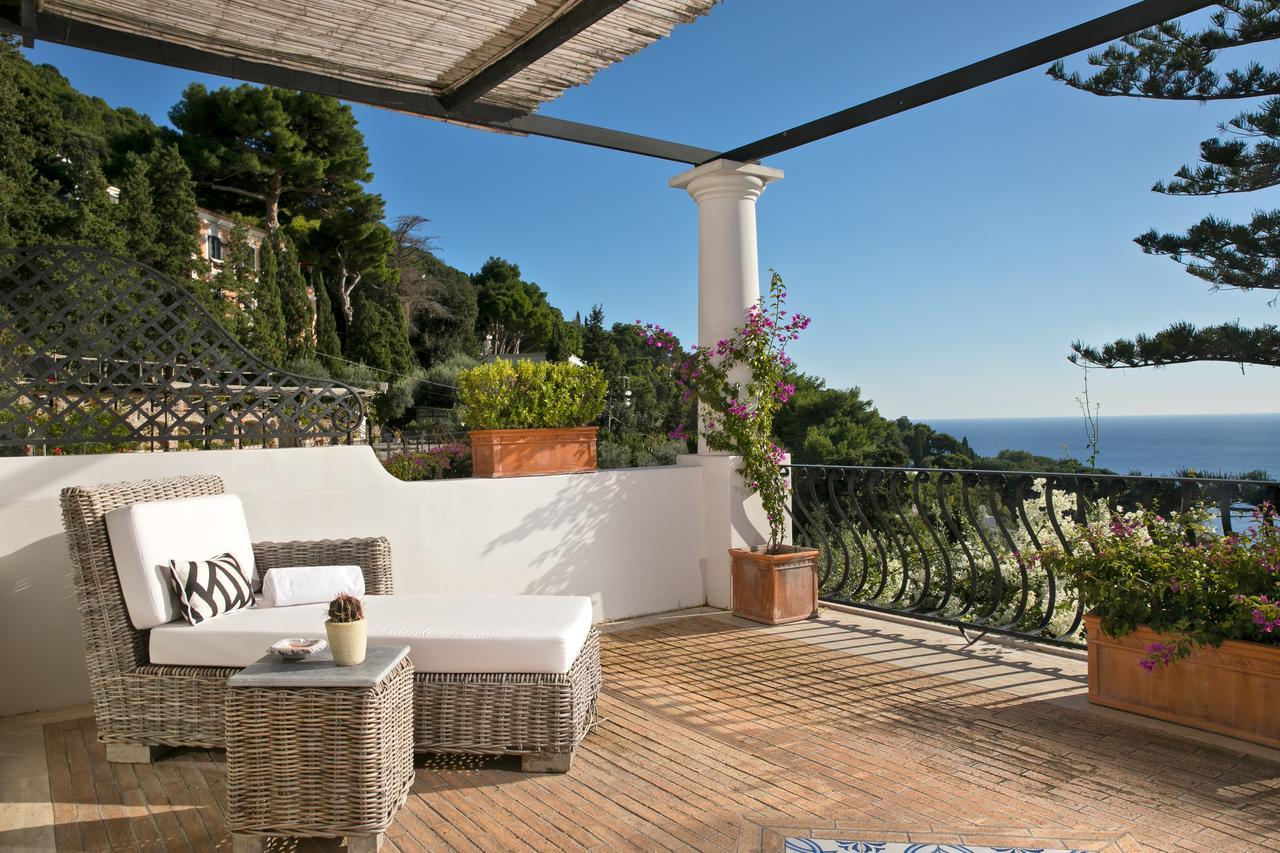 Hotel La Minerva Capri Exterior foto